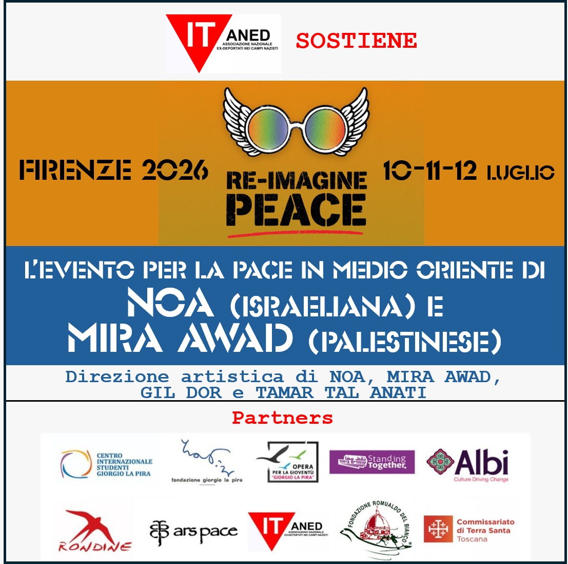 A Firenze 'Re-Imagine Peace': il festival internazionale per il dialogo e la convivenza